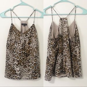 Banana Republic Leopard Print Tank Top
